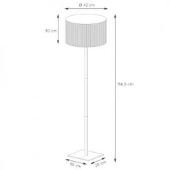 Lucide Lampadaires Lampadaire En Bois -Luminaires Ventes lampadaire en bois 8
