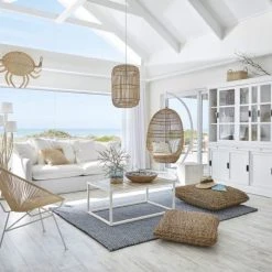 Maisons Du Monde Lampadaires Lampadaire En Bois Flotté Et Abat-jour Blanc H159 -Luminaires Ventes lampadaire en bois flotte et abat jour blanc h159 1000 12 40 190854 4