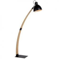 Lucide Lampadaires Lampadaire En Bois Noir