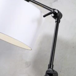 It's About Romi Lampadaires Lampadaire En Fer Abat-jour En Coton Noir, H. 190cm 12 It's About Romi Lampadaires Lampadaire En Fer Abat-jour En Coton Noir, H. 190cm -Luminaires Ventes lampadaire en fer abat jour en coton noir h 190cm 4