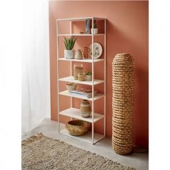 Pomax Lampadaires Lampadaire En Fibre Naturelle H120cm Naturel -Luminaires Ventes lampadaire en fibre naturelle h120cm naturel 3