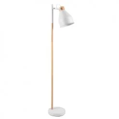 Maisons Du Monde Lampadaires Enfant Lampadaire En Hévéa Et Métal Blanc