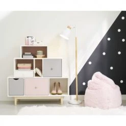 Maisons Du Monde Lampadaires Enfant Lampadaire En Hévéa Et Métal Blanc -Luminaires Ventes lampadaire en hevea et metal blanc 1000 1 5 171344 7