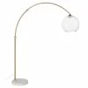 Maisons Du Monde Lampadaires Lampadaire En Marbre Blanc Et Métal Doré, Abat-jour Globe En Verre H153 -Luminaires Ventes lampadaire en marbre blanc et metal dore abat jour globe en verre h153 1000 4 12 226291 1