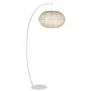 Maisons Du Monde Lampadaires Lampadaire En Métal Blanc Abat-jour En Rotin Tressé Main H181 -Luminaires Ventes lampadaire en metal blanc abat jour en rotin tresse main h181 1000 16 34 221475 1