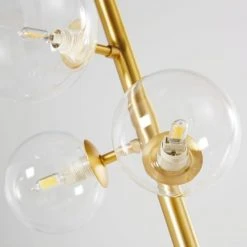 Maisons Du Monde Lampadaires Lampadaire En Métal Doré Et 6 Globes En Verre H160 -Luminaires Ventes lampadaire en metal dore et 6 globes en verre h160 1000 10 38 182488 3