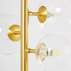 Maisons Du Monde Lampadaires Lampadaire En Métal Doré Et 6 Globes En Verre H160 -Luminaires Ventes lampadaire en metal dore et 6 globes en verre h160 1000 10 38 182488 4