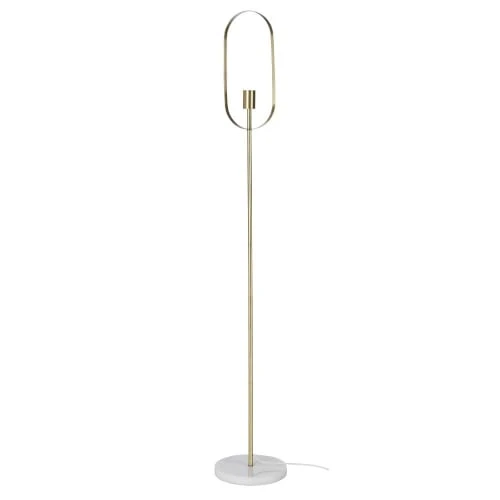 Maisons Du Monde Lampadaires Lampadaire En Métal Doré Et Marbre Blanc H160 3 Maisons Du Monde Lampadaires Lampadaire En Métal Doré Et Marbre Blanc H160