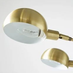 Maisons Du Monde Lampadaires Lampadaire En Métal Doré H210 -Luminaires Ventes lampadaire en metal dore h210 1000 12 23 190837 6