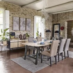 Maisons Du Monde Lampadaires Lampadaire En Métal Et Sapin Avec Abat-jour En Coton Noir H158 -Luminaires Ventes lampadaire en metal et sapin avec abat jour en coton noir h158 1000 12 25 130487 11