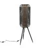 Dutchbone Lampadaires Lampadaire En Métal H111cm Noir -Luminaires Ventes lampadaire en metal h111cm noir