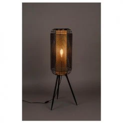 Dutchbone Lampadaires Lampadaire En Métal H111cm Noir -Luminaires Ventes lampadaire en metal h111cm noir 3