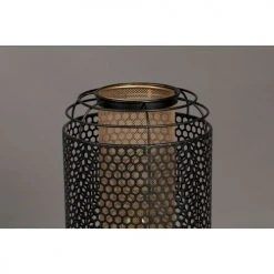 Dutchbone Lampadaires Lampadaire En Métal H111cm Noir -Luminaires Ventes lampadaire en metal h111cm noir 4