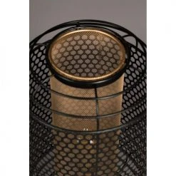 Dutchbone Lampadaires Lampadaire En Métal H111cm Noir -Luminaires Ventes lampadaire en metal h111cm noir 5