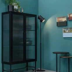 Woood Lampadaires Lampadaire En Métal Noir -Luminaires Ventes lampadaire en metal noir 46