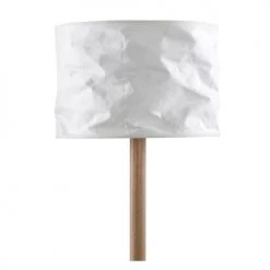 Rendez Vous Déco Lampadaires Lampadaire En Papier Blanc Et Bois D'hévéa -Luminaires Ventes lampadaire en papier blanc et bois d hevea 5