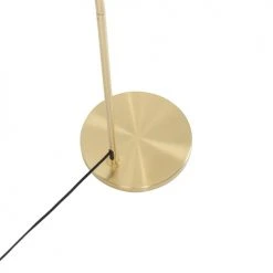 QAZQA Lampadaires Lampadaire En Plastique Doré/laiton -Luminaires Ventes lampadaire en plastique dore laiton 1