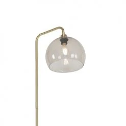 QAZQA Lampadaires Lampadaire En Plastique Doré/laiton -Luminaires Ventes lampadaire en plastique dore laiton 3