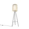 QAZQA Lampadaires Lampadaire En Rotin Beige -Luminaires Ventes lampadaire en rotin beige