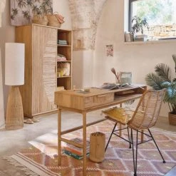 Maisons Du Monde Lampadaires Lampadaire En Tiges De Rotin Et Abat-jour En Lin Blanc H140 -Luminaires Ventes lampadaire en tiges de rotin et abat jour en lin blanc h140 1000 14 40 224023 2