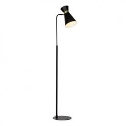 Brilliant Lampadaires Lampadaire Métal Noir H148,5cm