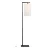 It's About Romi Lampadaires Lampadaire Noir Avec Abat-jour Blanc H160cm -Luminaires Ventes lampadaire noir avec abat jour blanc h160cm