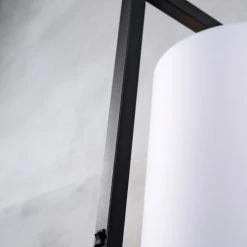 It's About Romi Lampadaires Lampadaire Noir Avec Abat-jour Blanc H160cm -Luminaires Ventes lampadaire noir avec abat jour blanc h160cm 2