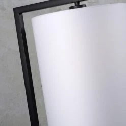 It's About Romi Lampadaires Lampadaire Noir Avec Abat-jour Blanc H160cm -Luminaires Ventes lampadaire noir avec abat jour blanc h160cm 3