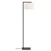 It's About Romi Lampadaires Lampadaire Noir Et Abat-jour Blanc H160cm