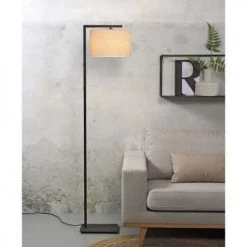 It's About Romi Lampadaires Lampadaire Noir Et Abat-jour H160cm -Luminaires Ventes lampadaire noir et abat jour h160cm 1