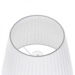 Beliani Lampes à Poser Lampadaire Noir Et Blanc En Métal -Luminaires Ventes lampadaire noir et blanc en metal 2