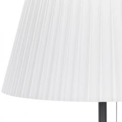 Beliani Lampes à Poser Lampadaire Noir Et Blanc En Métal -Luminaires Ventes lampadaire noir et blanc en metal 3