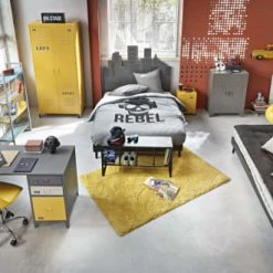 Maisons Du Monde Lampadaires Enfant Lampadaire Orientable En Métal Jaune -Luminaires Ventes lampadaire orientable en metal jaune 1000 10 8 134939 16