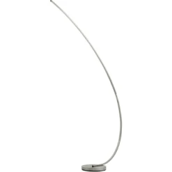 ATHM DESIGN Lampadaires Lampadaire Pied Métal Blanc -Luminaires Ventes lampadaire pied metal argent 1
