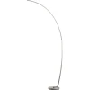 ATHM DESIGN Lampadaires Lampadaire Pied Métal Gris -Luminaires Ventes lampadaire pied metal gris