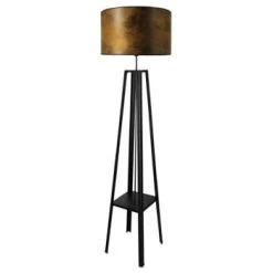 Metropolight Lampadaires Lampadaire Simili Cuir/métal H170,5cm -Luminaires Ventes lampadaire simili cuir metal h170 5cm 3