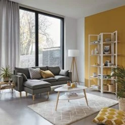 Maisons Du Monde Lampadaires Lampadaire Trépied En Frêne Avec Abat-jour En Coton Blanc H156 -Luminaires Ventes lampadaire trepied en frene avec abat jour en coton blanc h156 1000 11 1 154694 10