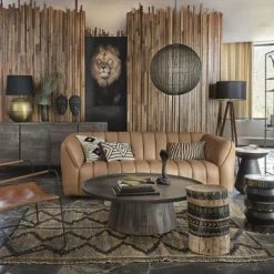 Maisons Du Monde Lampadaires Lampadaire Trépied En Frêne Et Abat-jour Noir H155 -Luminaires Ventes lampadaire trepied en frene et abat jour noir h155 1000 11 10 190496 5