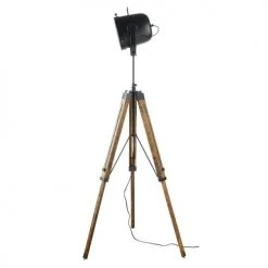 Maisons Du Monde Lampadaires Lampadaire Trépied En Manguier Et Métal Noir H130 -Luminaires Ventes lampadaire trepied en manguier et metal noir h130 1000 12 37 191466 3