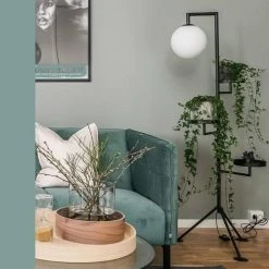 Globen Lighting Lampadaires Lampadaire Tripode Avec Tablettes H153cm -Luminaires Ventes lampadaire tripode avec tablettes h153cm 2