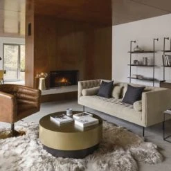 Maisons Du Monde Lampadaires Lampadaire Vintage En Métal Doré H140 -Luminaires Ventes lampadaire vintage en metal dore h140 1000 4 14 189639 8