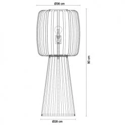 Lo Select Lampes à Poser Lampadairebamboo Bois E27 -Luminaires Ventes lampadairebamboo bois e27 3