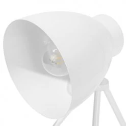 Beliani Lampes à Poser Lampe à Poser Blanc -Luminaires Ventes lampe a poser blanc 2