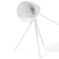 Beliani Lampes à Poser Lampe à Poser Blanc