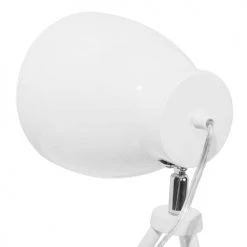 Beliani Lampes à Poser Lampe à Poser Blanc -Luminaires Ventes lampe a poser blanc 3