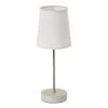 Wadiga Lampes à Poser Lampe à Poser Bois Clair Métal Chromé Et Abat-jour Blanc H34,5cm -Luminaires Ventes lampe a poser bois clair metal chrome et abat jour blanc h34 5cm