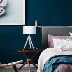 Tosel Lampes à Poser Lampe A Poser Bois Naturel Et Noir -Luminaires Ventes lampe a poser bois naturel et noir 3