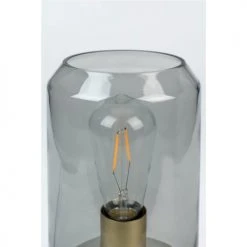 Drawer Lampes à Poser Lampe à Poser Design En Béton Gris -Luminaires Ventes lampe a poser design en beton gris 3