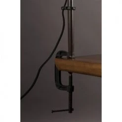 Dutchbone Lampes à Poser Lampe à Poser Design En Métal Noir -Luminaires Ventes lampe a poser design en metal noir 3