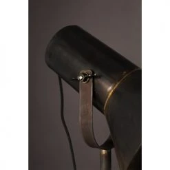 Dutchbone Lampes à Poser Lampe à Poser Design En Métal Noir -Luminaires Ventes lampe a poser design en metal noir 4